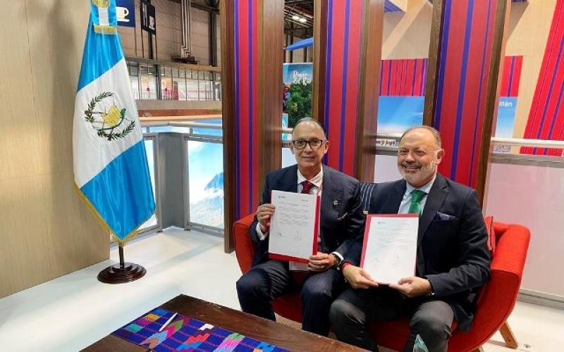 Renuevan acuerdo de conectividad entre Guatemala y Europa