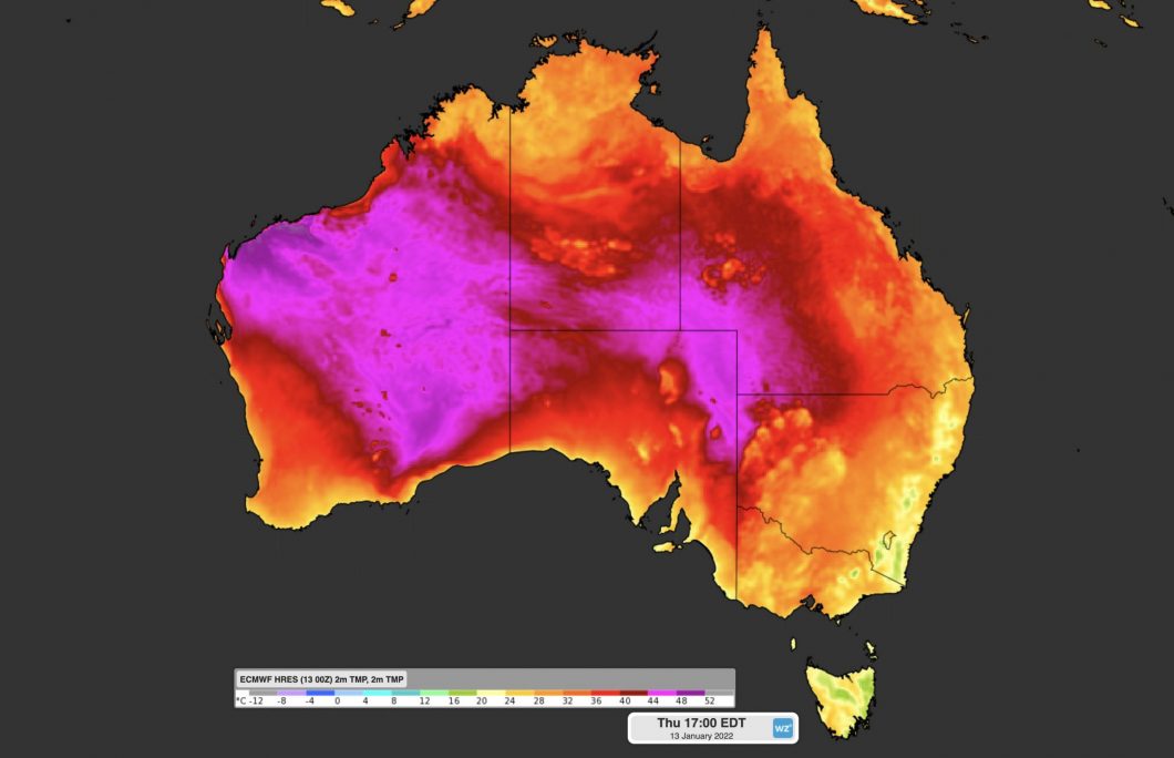 Australia registra 50.7 grados Celsius e iguala récord de día más caluroso en 62 años
