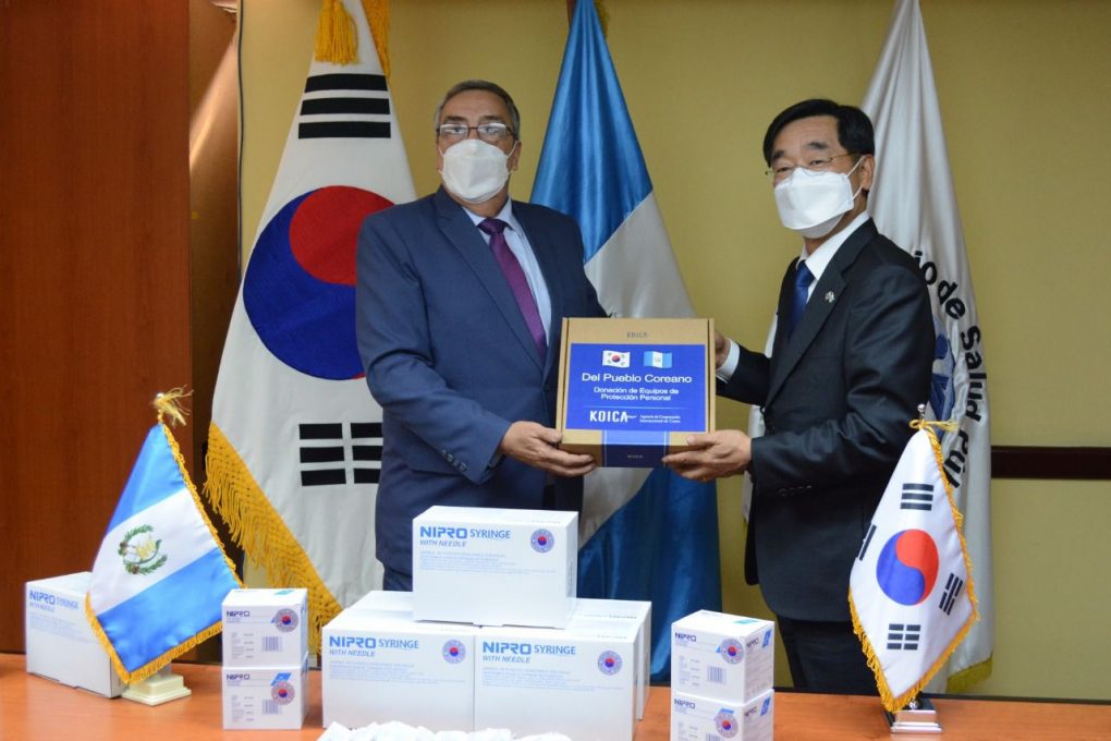 República de Corea otorga 18 mil kits de vacunación