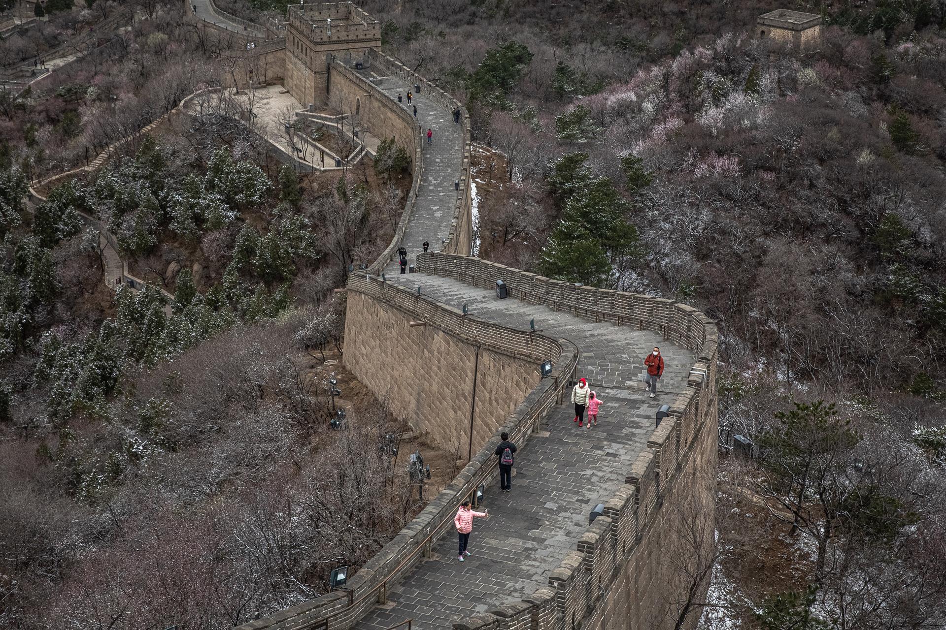 Una sección de la Gran Muralla se desploma tras seísmo en China