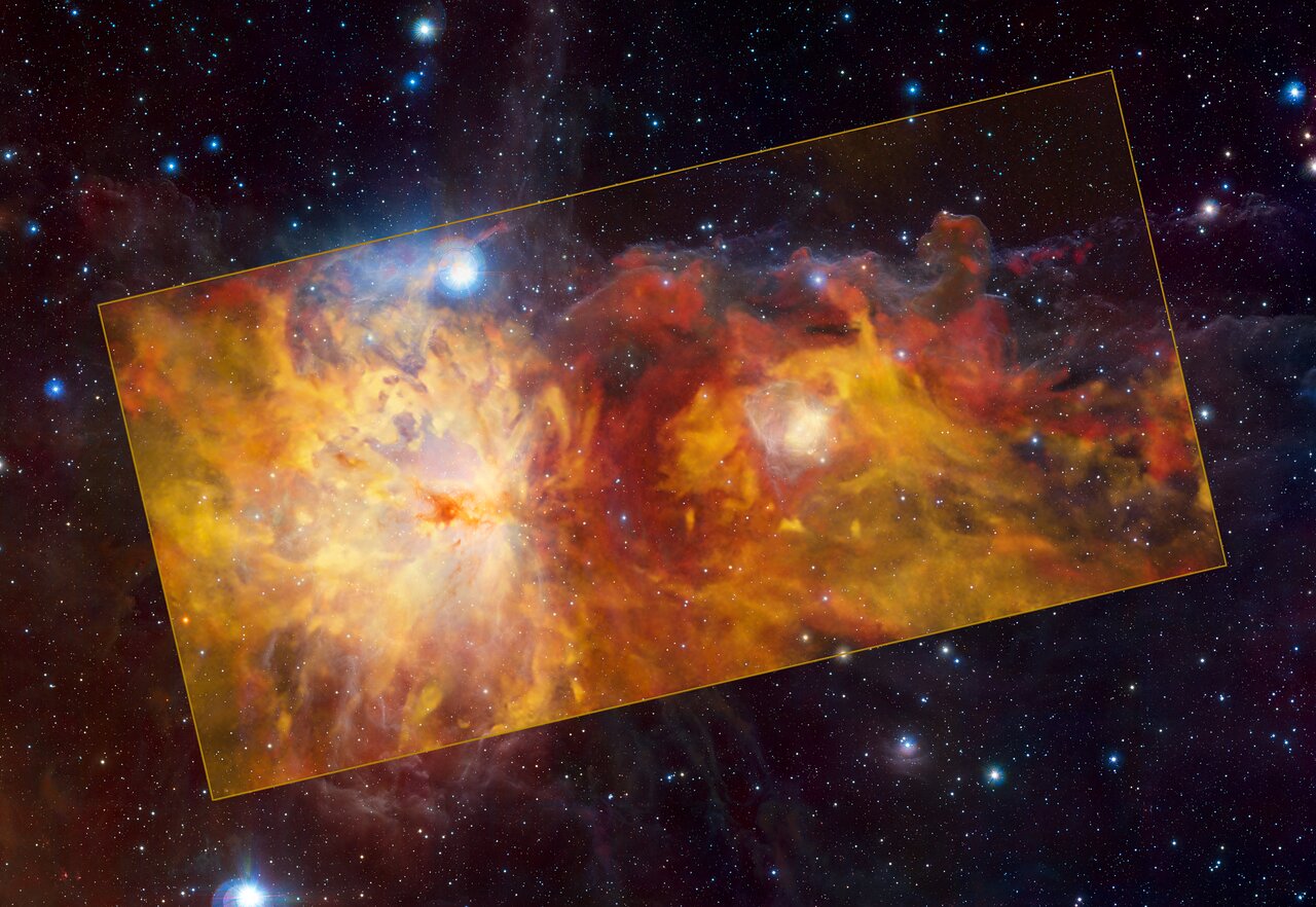 Publican nueva imagen de la Nebulosa de la Flama