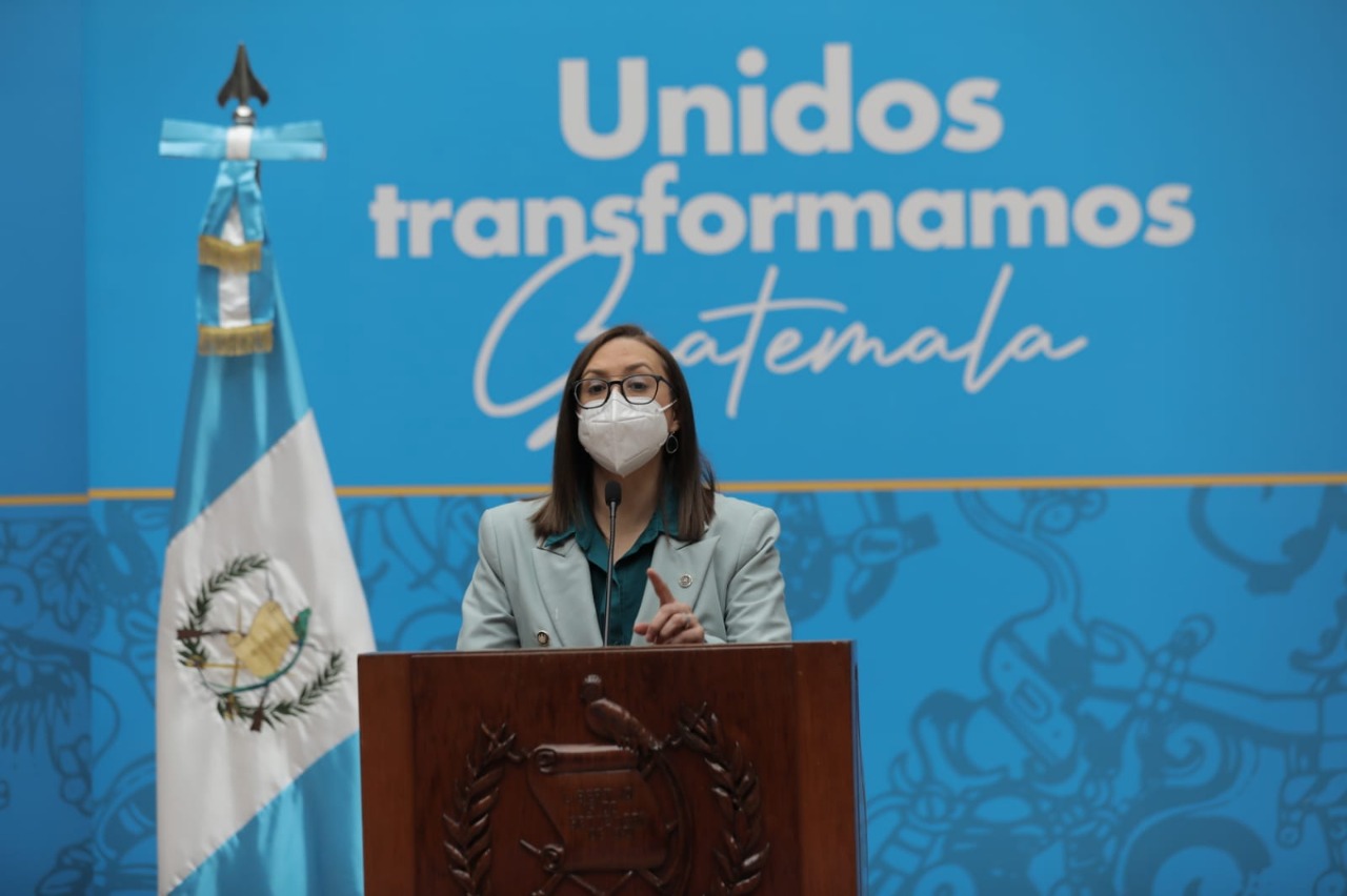 La viceministra de Trabajo María Isabel Salazar.