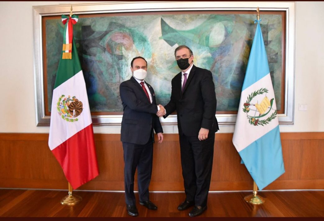 Cancilleres de Guatemala y México dialogan sobre abordaje de causas estructurales de la migración irregular