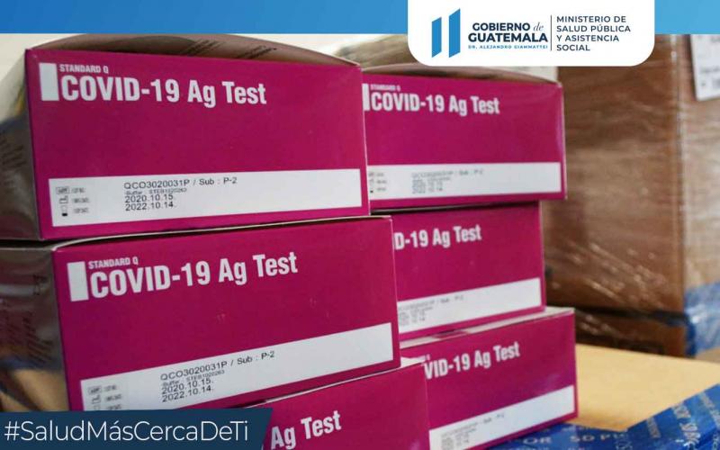Las pruebas para detectar el COVID-19 están disponibles en más de 300 servicios de salud en todo el país.