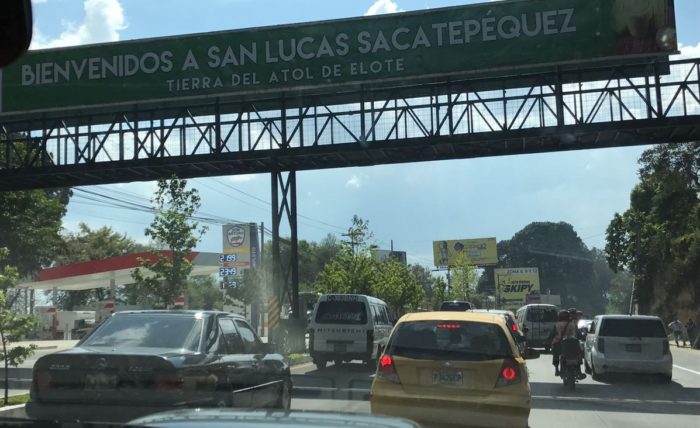 CIV informa sobre trabajos de construcción de paso a desnivel en San Lucas Sacatepéquez