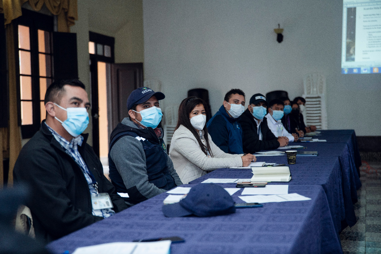 Sesan planifica acciones para fortalecer la seguridad alimentaria en Alta Verapaz