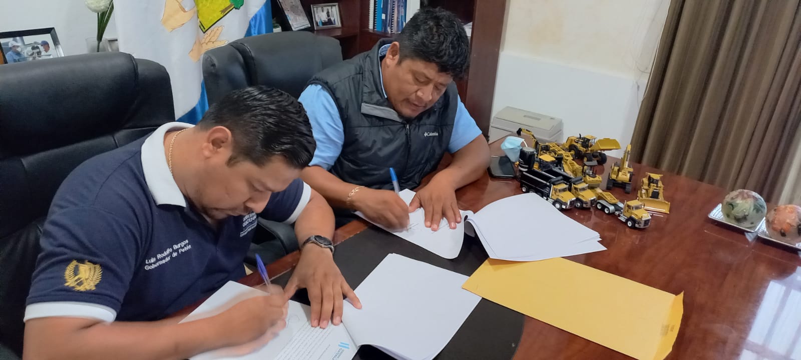 Petén comienza firma de convenios para ejecución de proyectos de desarrollo
