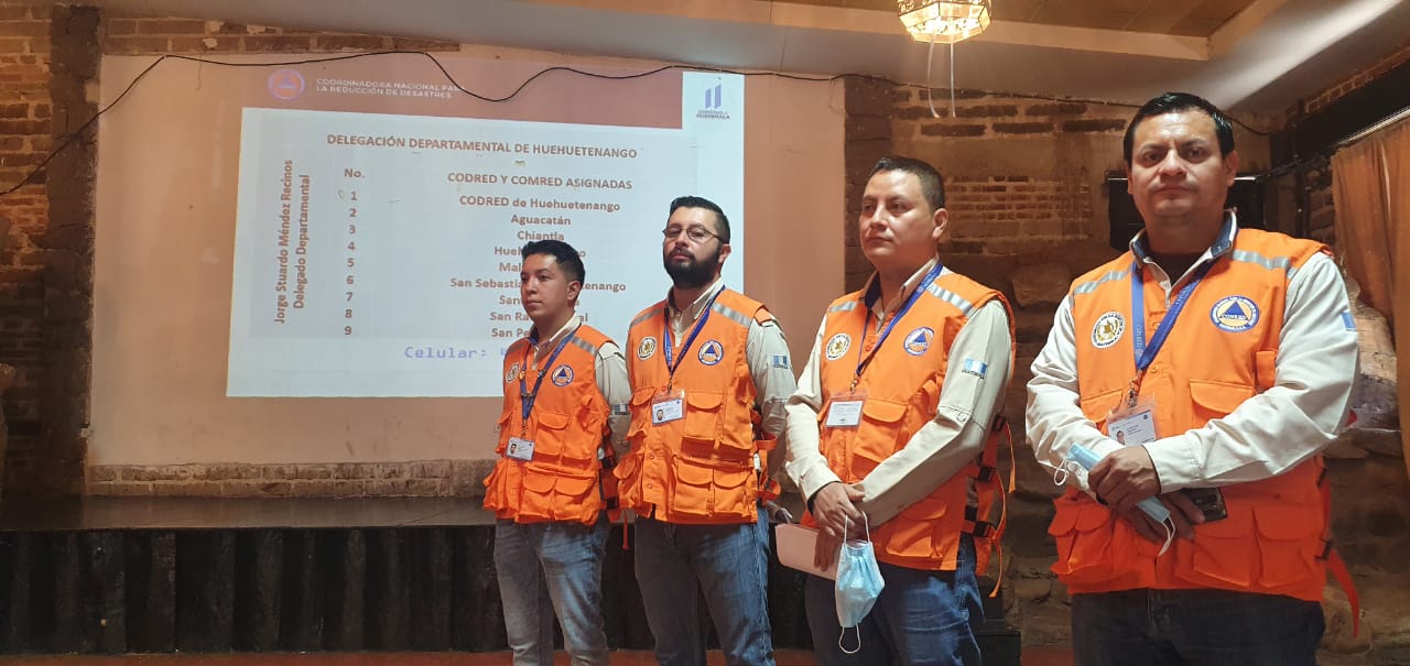 Conred promueve instancias municipales de gestión de riesgo en Huehuetenango