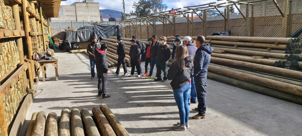 Empresarios forestales de Totonicapán y Quetzaltenango intercambian experiencias