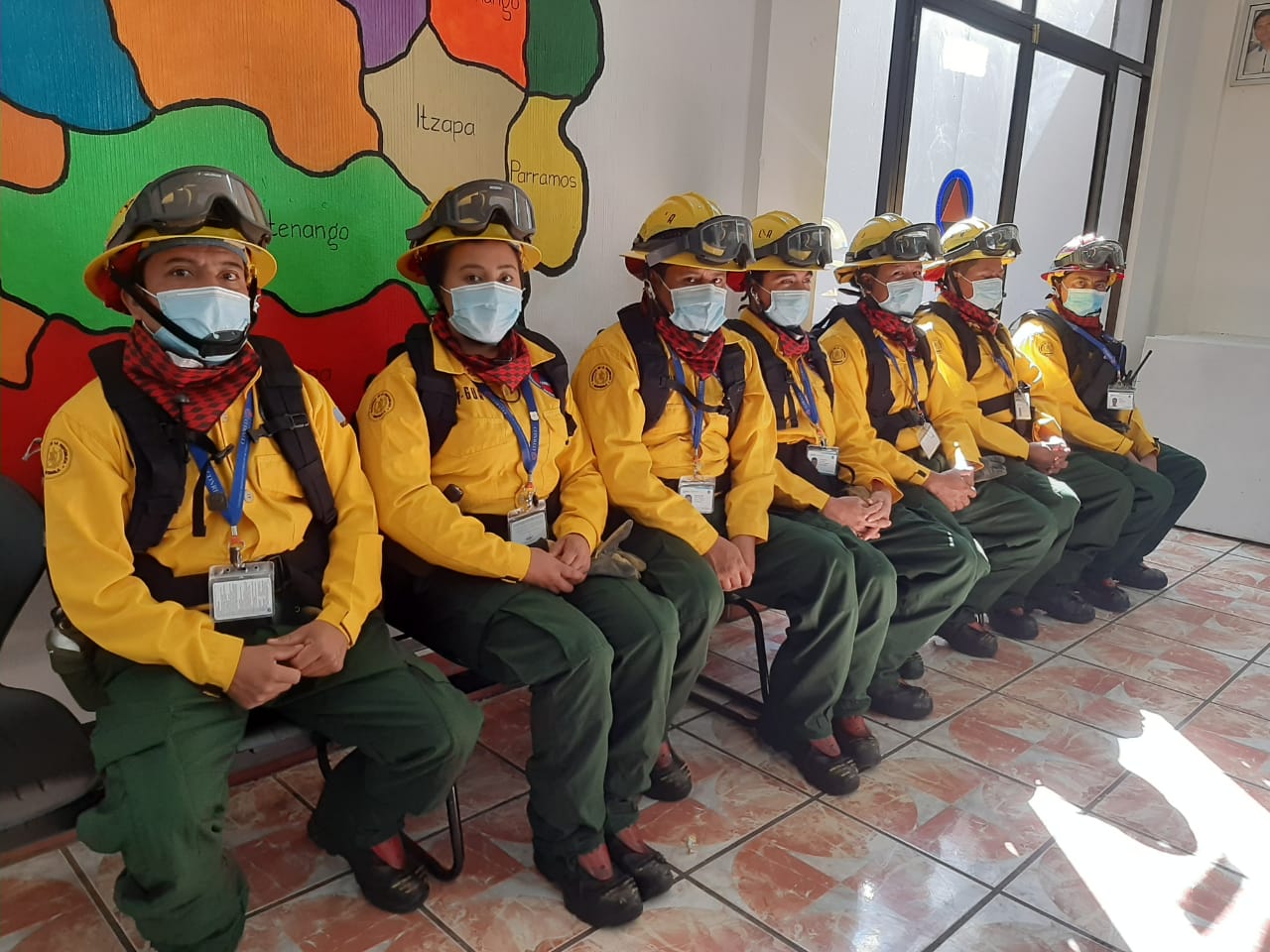 Chimaltenango fortalece acciones para combatir incendios forestales