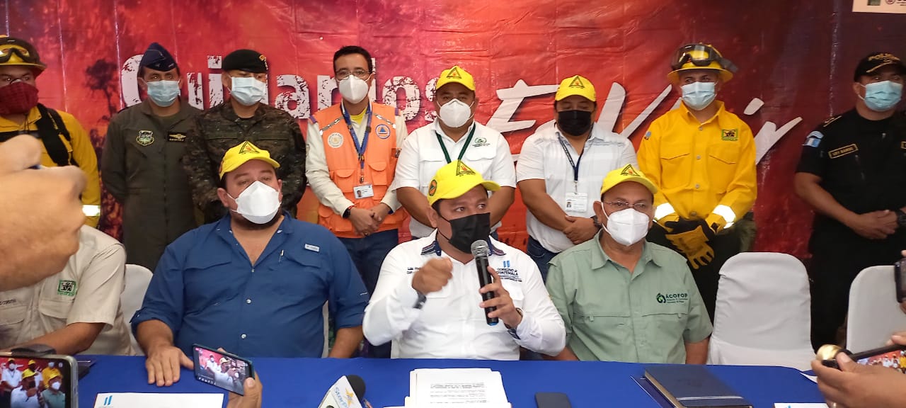 Petén pone en marcha etapa de preparación ante incendios forestales