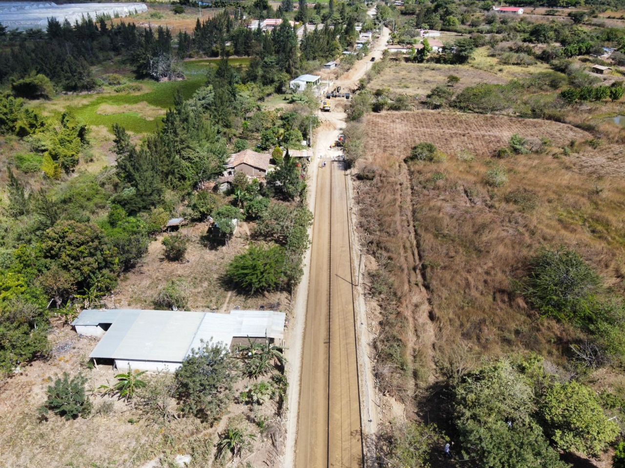 CIV avanza en fortalecimiento de  la red vial de San Pedro Pinula