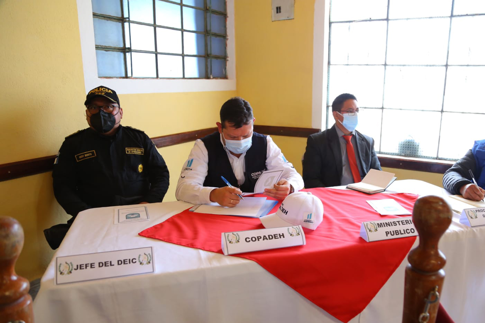 Copadeh da seguimiento a los acuerdos de la segunda mesa de diálogo en Sololá