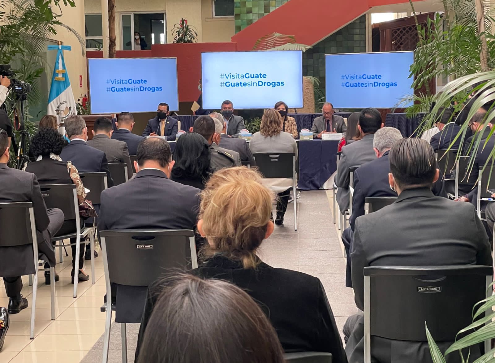 Presentan campaña internacional Disfruta Guatemala Libre de Drogas