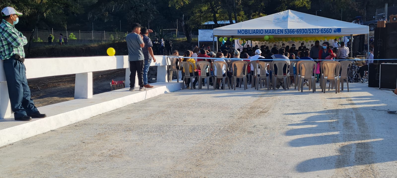 Más de 3 mil vecinos se benefician con nuevo puente en aldea de Huehuetenango