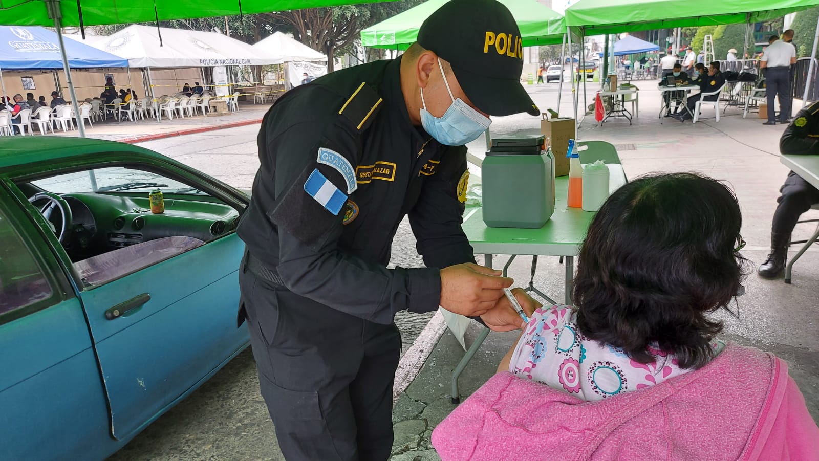 PNC mantiene apoyo al MSPAS para avanzar la vacunación contra COVID-19.