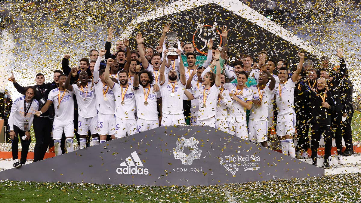 El Real Madrid es el supercampeón de España al vencer al Athletic Club