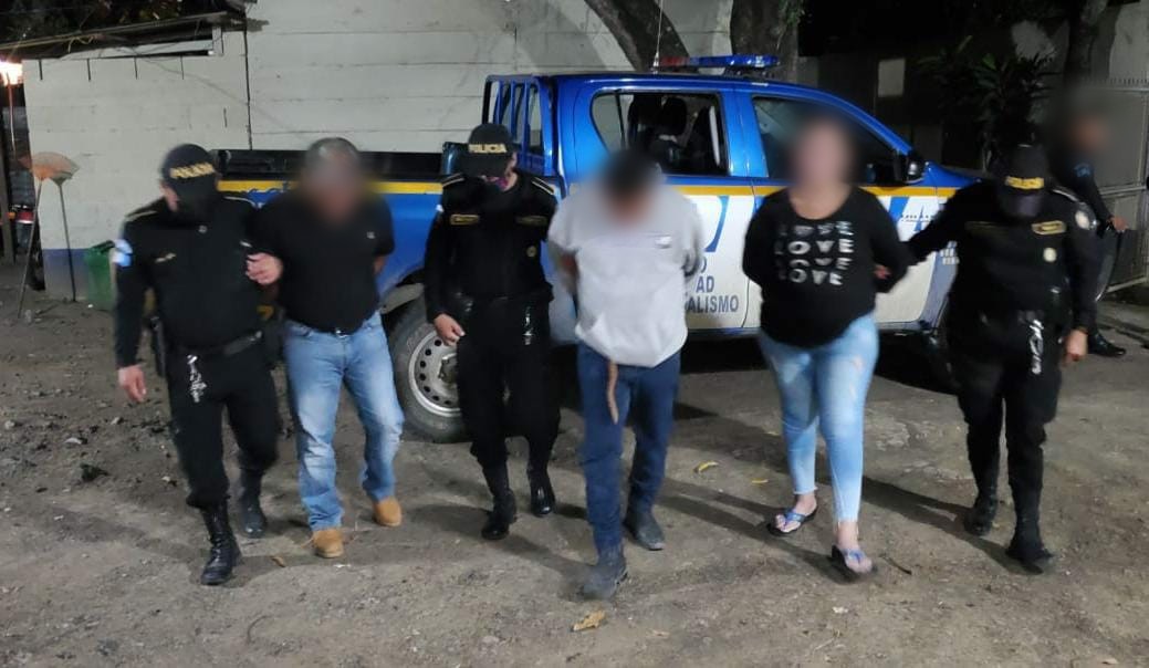Capturados durante operativos de despistolización.