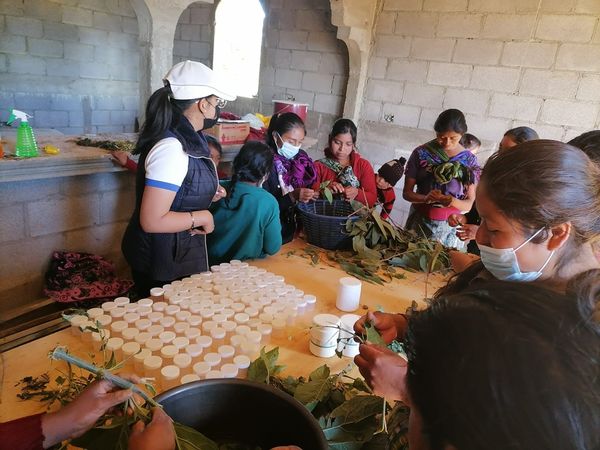 MAGA capacita a mujeres en Santa Bárbara, Huehuetenango
