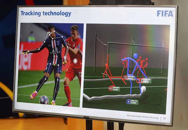 FIFA ejecuta pruebas de tecnología de fuera de juego semiautomatizada
