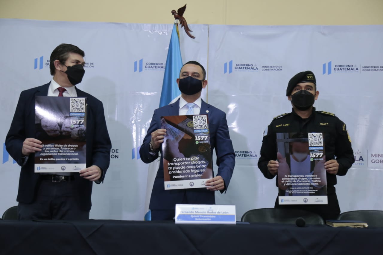 Lanzan campaña para evitar el transporte de drogas en movimientos masivos de personas
