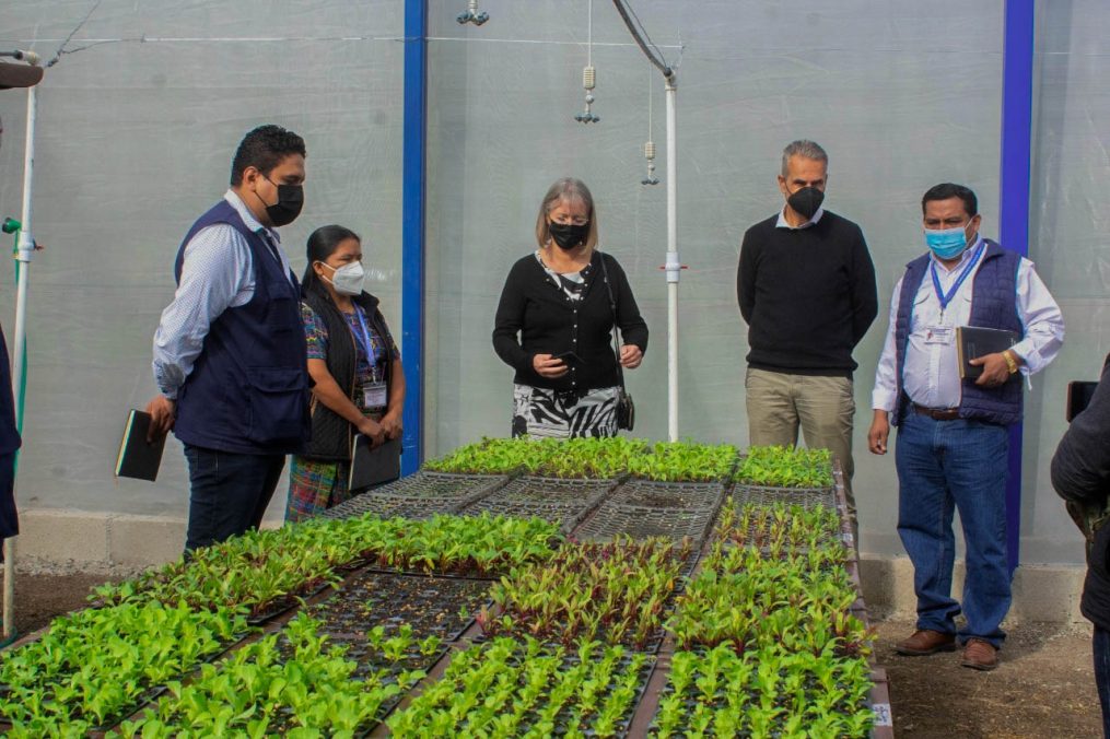 Exponen acciones del Centro para la Adaptación al Cambio Climático en Baja Verapaz