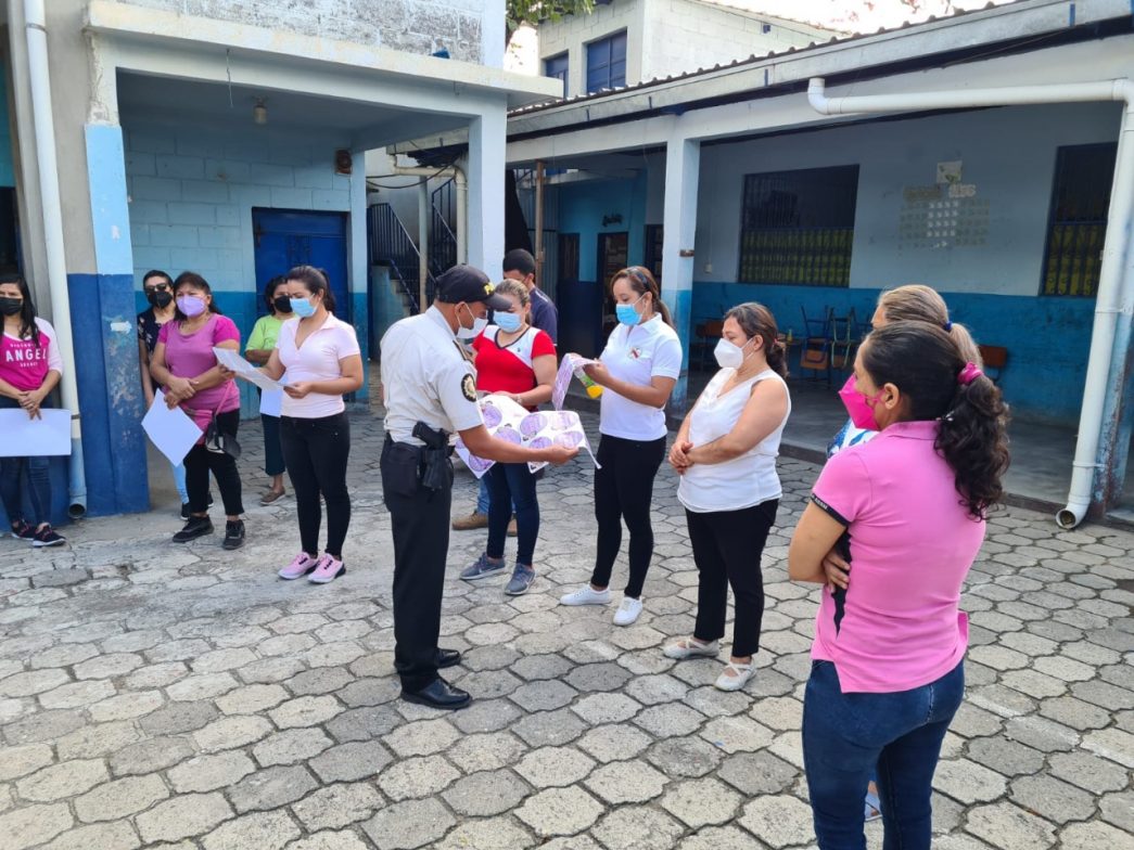 Ejecutan campaña “No estás sola” en Chiquimula