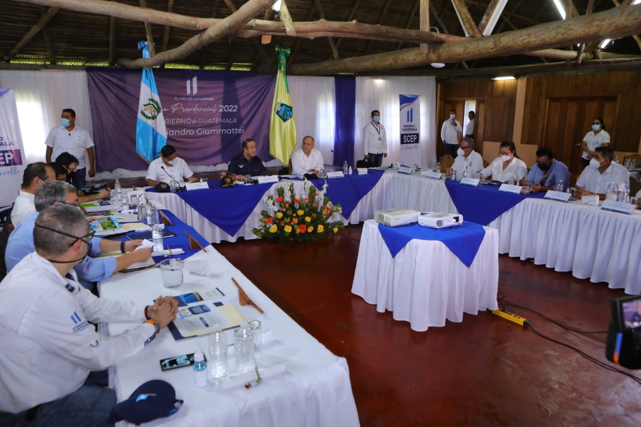 Gira presidencial 2022 llega a Petén, Izabal y San Marcos en su primera jornada