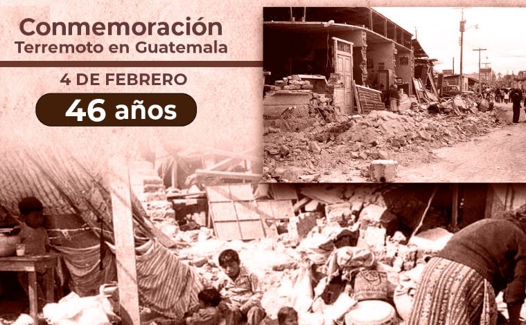 Hacen llamado a la reflexión tras 46 años del terremoto de 1976