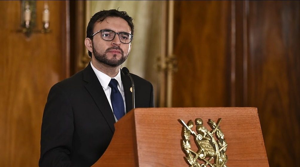 Kevin López Oliva, secretario de Comunicación Social de la Presidencia.