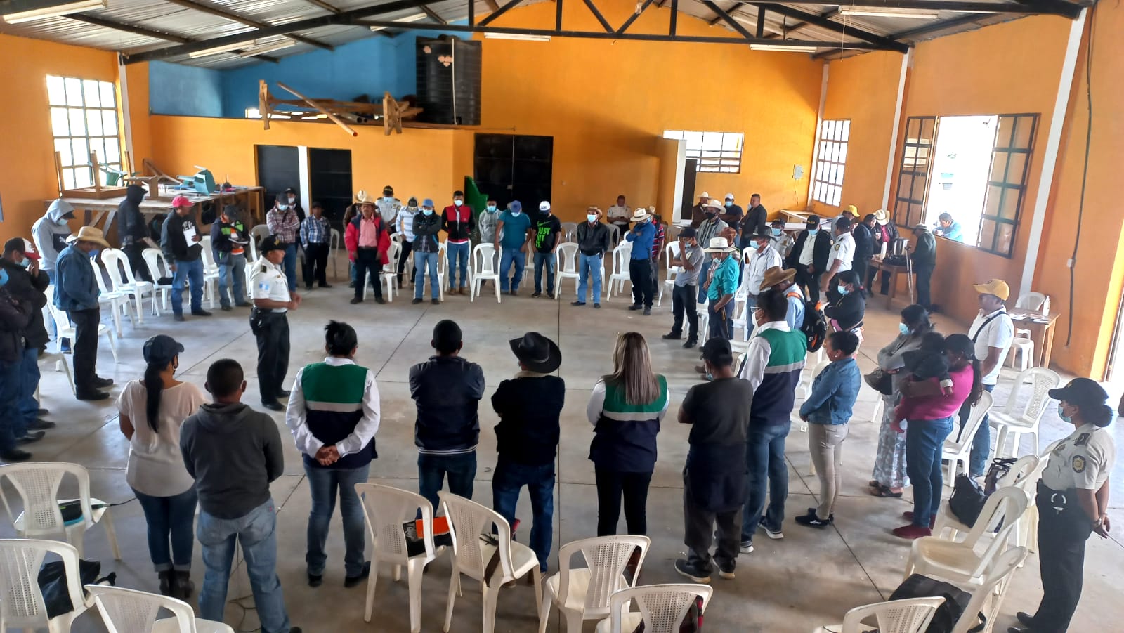PNC efectúa actividades de prevención del delito y acercamiento comunitario