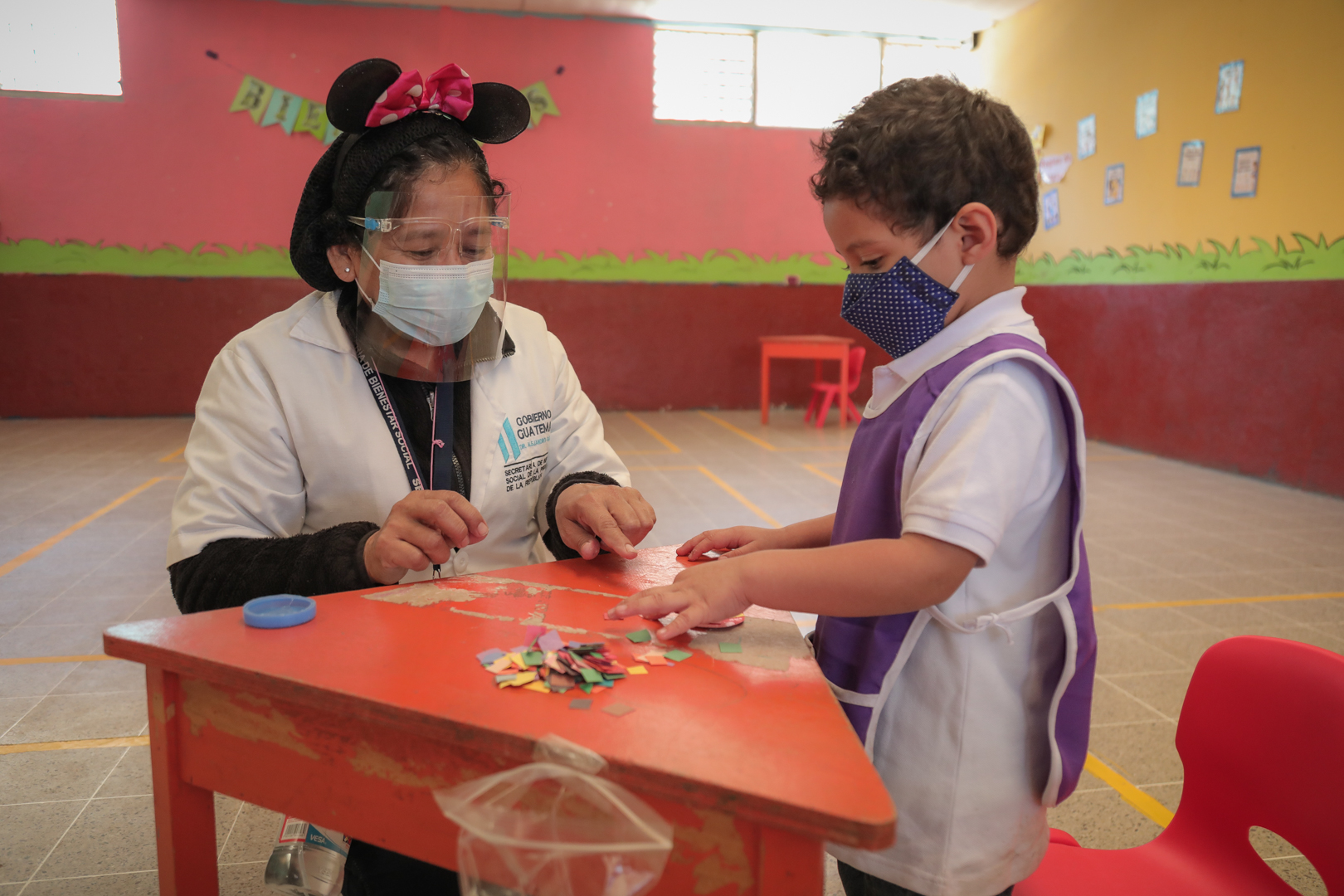 Los CAI cuentan con los protocolos sanitarios para la atención de los menores.