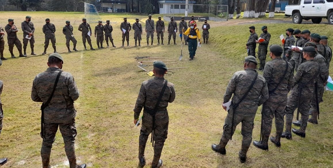 Ejército se prepara para atender incendios forestales en San Marcos