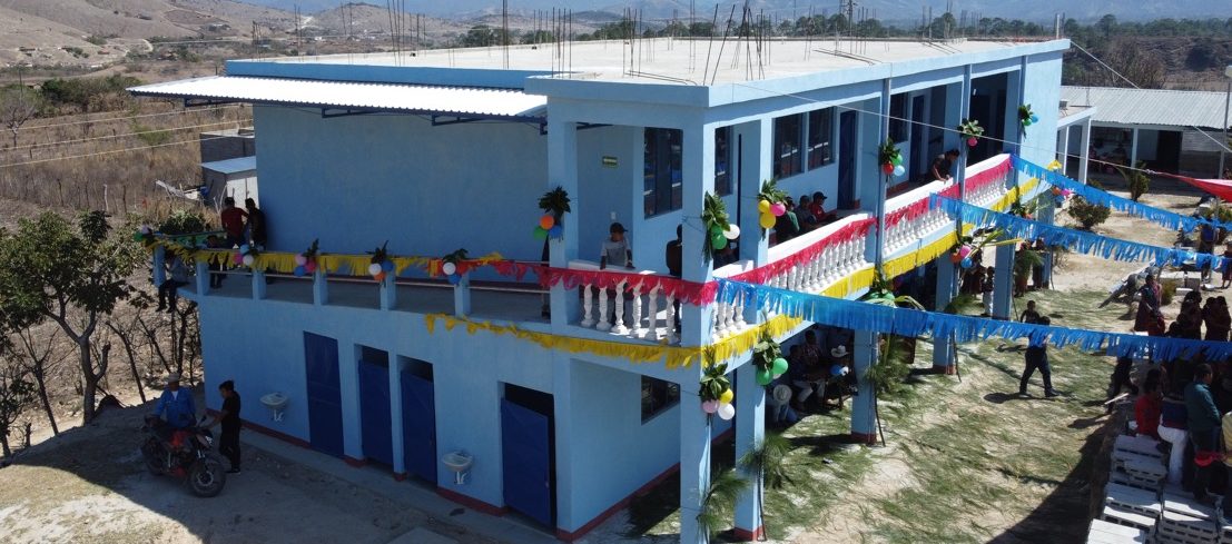 Comunidad de San Andrés Sajcabajá estrena espacios pedagógicos