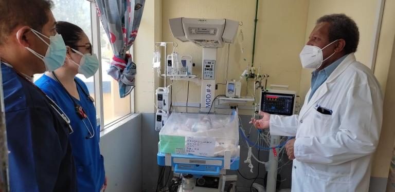 Hospital de Jalapa fortalece atención a menores