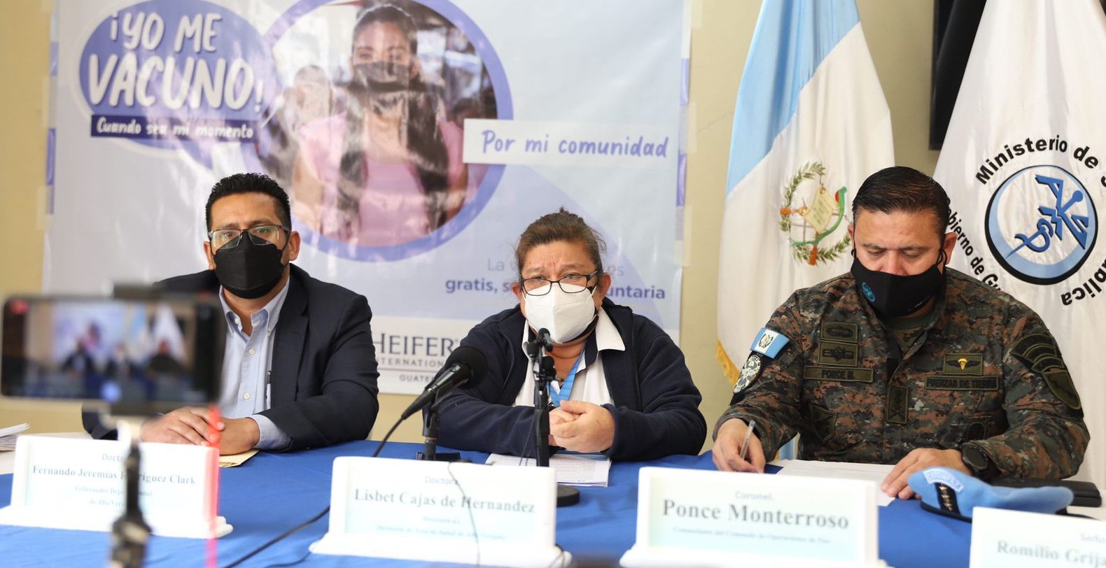 Salud habilitará más de 800 puestos de vacunación en Alta Verapaz