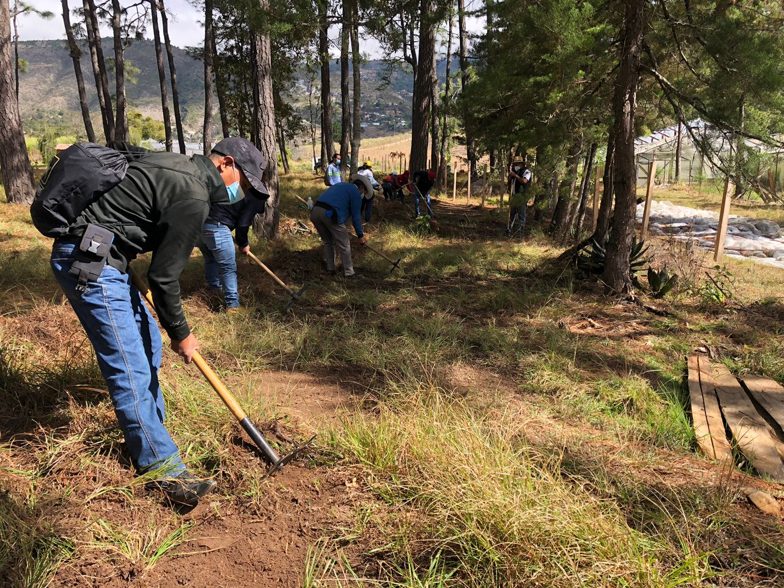 Capacitan a personal para atención de incendios forestales en Huehuetenango
