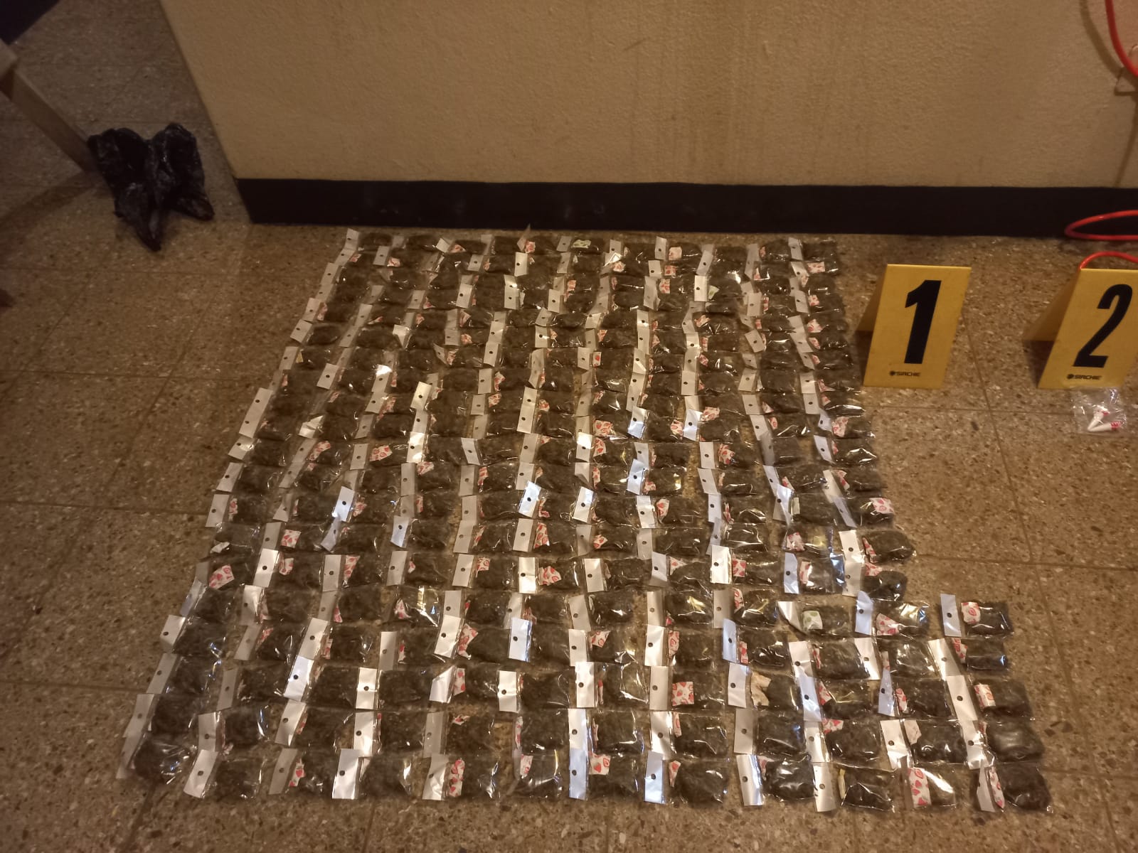 Distribuidores de droga capturados en distintas acciones de PNC