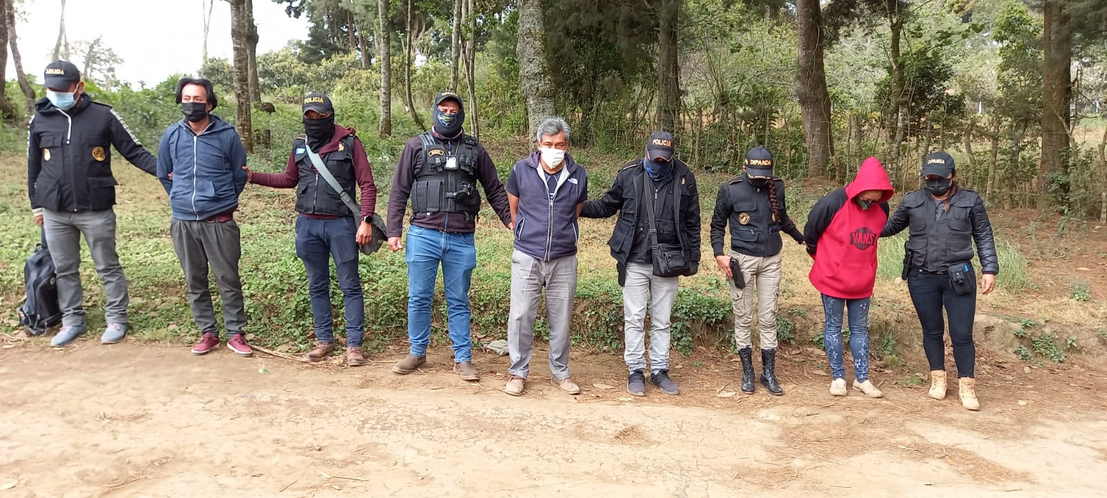 PNC desarticula banda criminal.