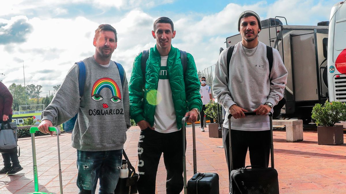 Lionel Messi llega a Argentina para sumarse a la selección nacional