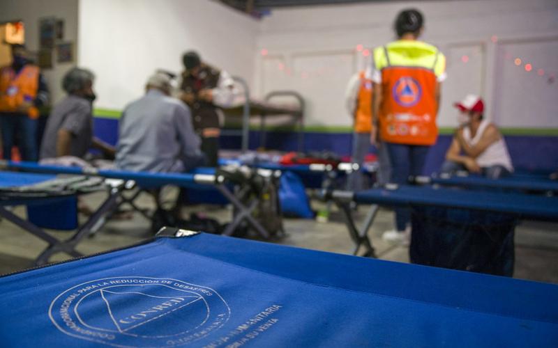 Conred brinda refugio a población por bajas temperaturas registradas