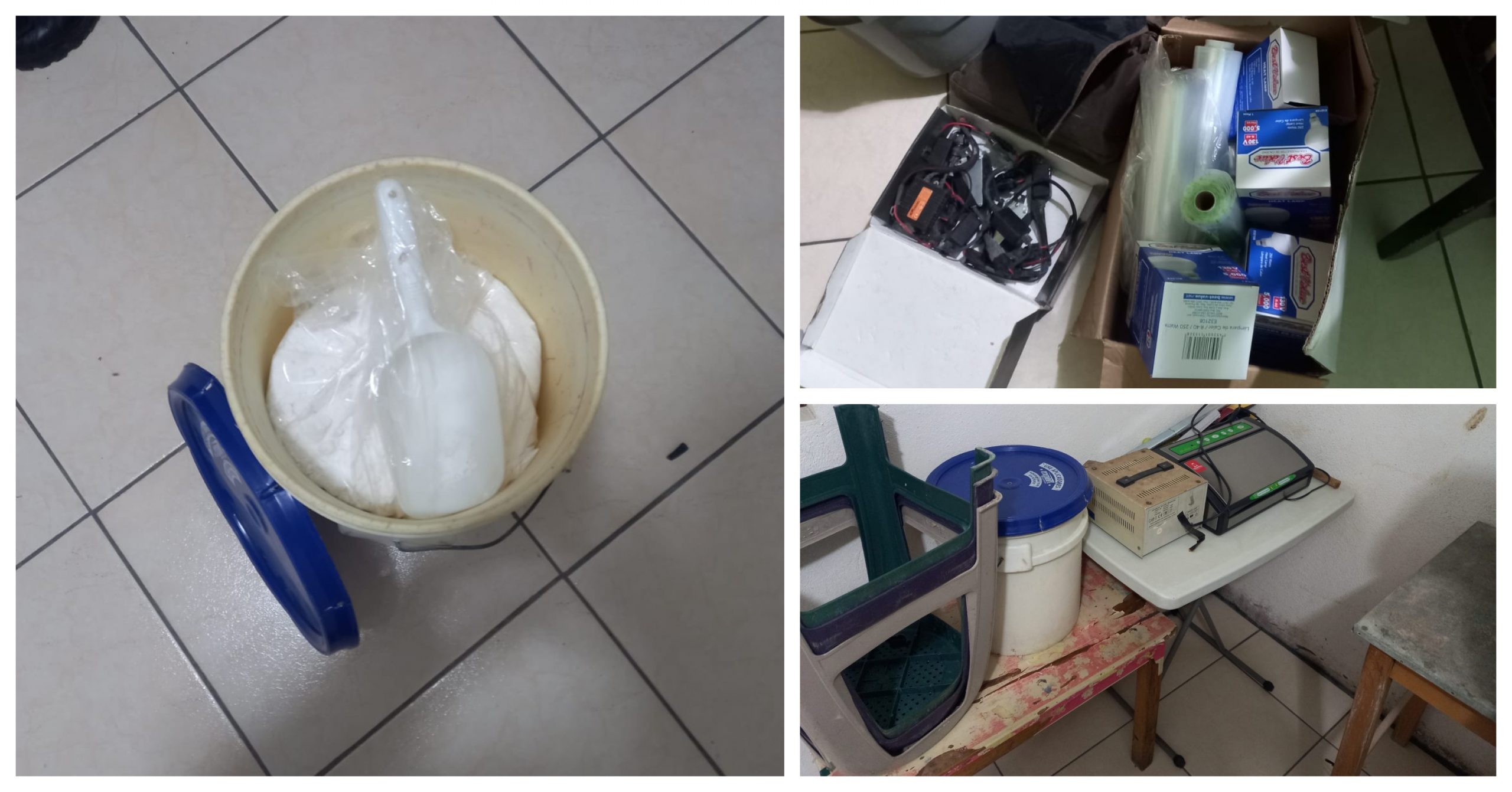 Allanan inmueble utilizado como bodega para almacenar droga