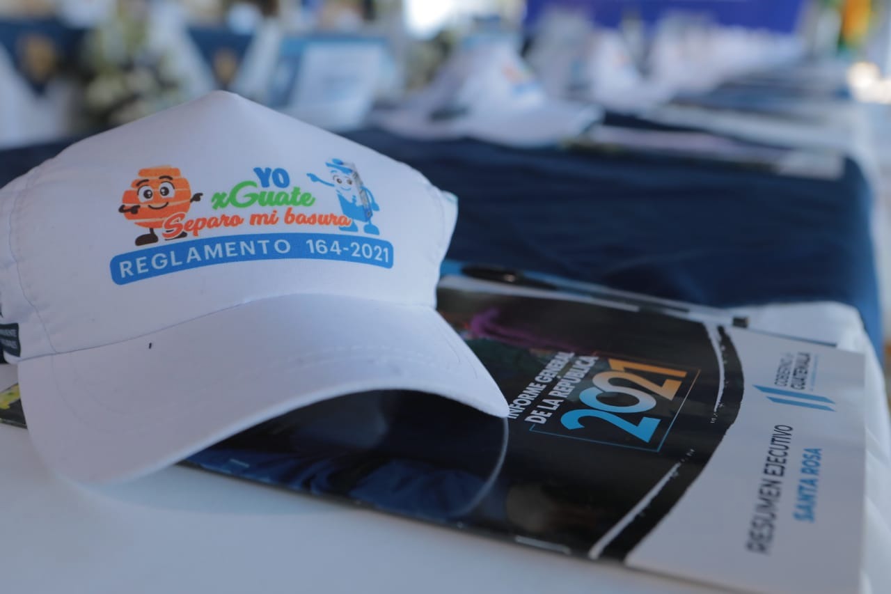 Gobierno impulsa en Santa Rosa campaña “Yo por Guate separo mi basura”