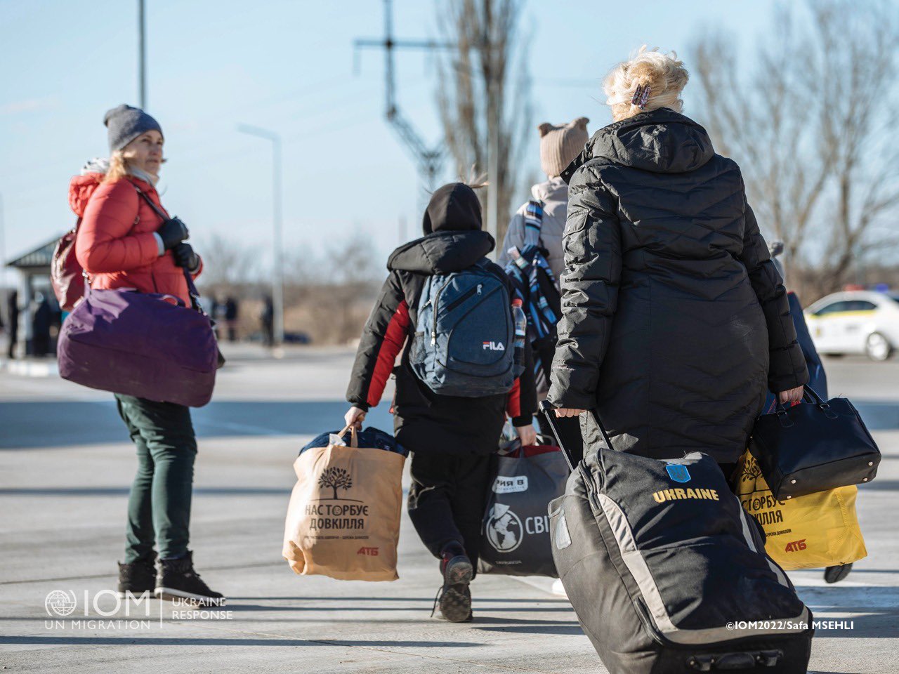 OIM: La guerra en Ucrania ha provocado 3 millones de refugiados