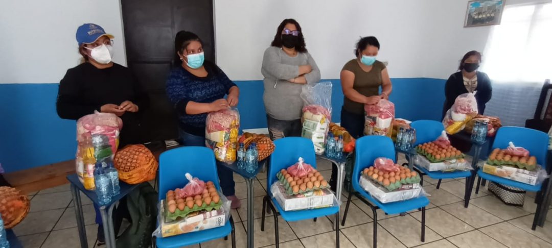 Comienza entrega de alimentos en hogares comunitarios de San Marcos