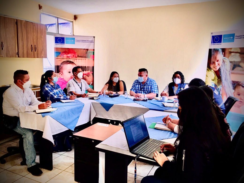 Dan seguimiento a acciones para disminuir desnutrición en Huehuetenango