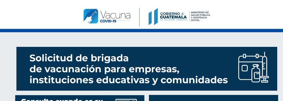 COVID-19: Conozca la guía para registro de solicitud de vacunación