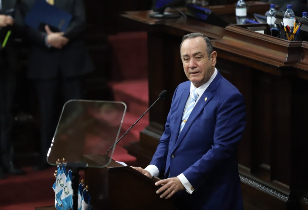 Presidente Alejandro Giammattei