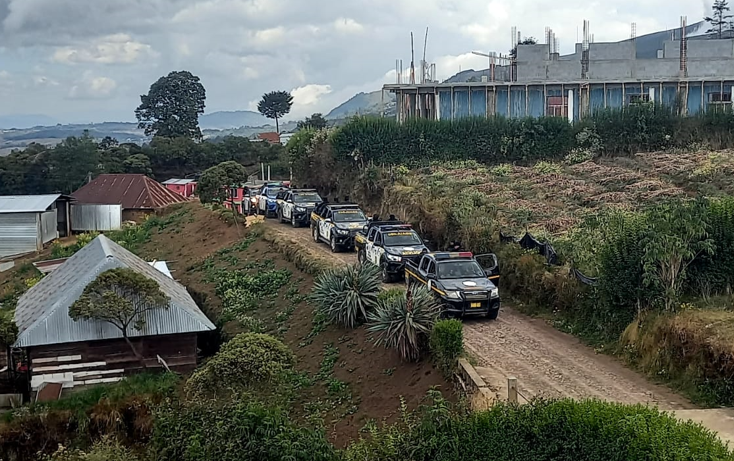 San Marcos: fortalecen seguridad en Ixchiguán y Tajumulco