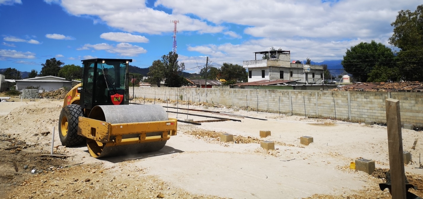 Avanza construcción de hospital permanente para atención de COVID-19 en Huehuetenango